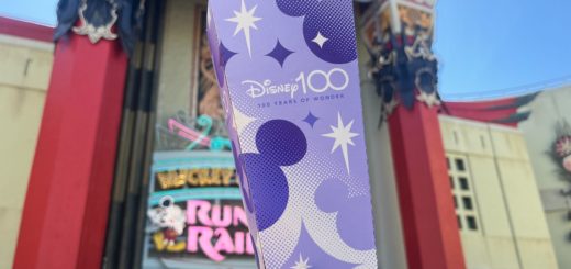 Disney100 disposable popcorn bucket