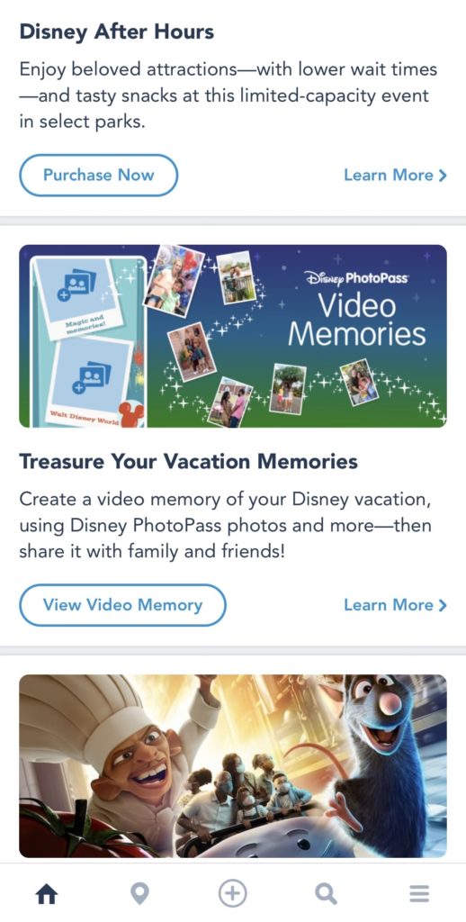 Disney PhotoPass Video Memories
