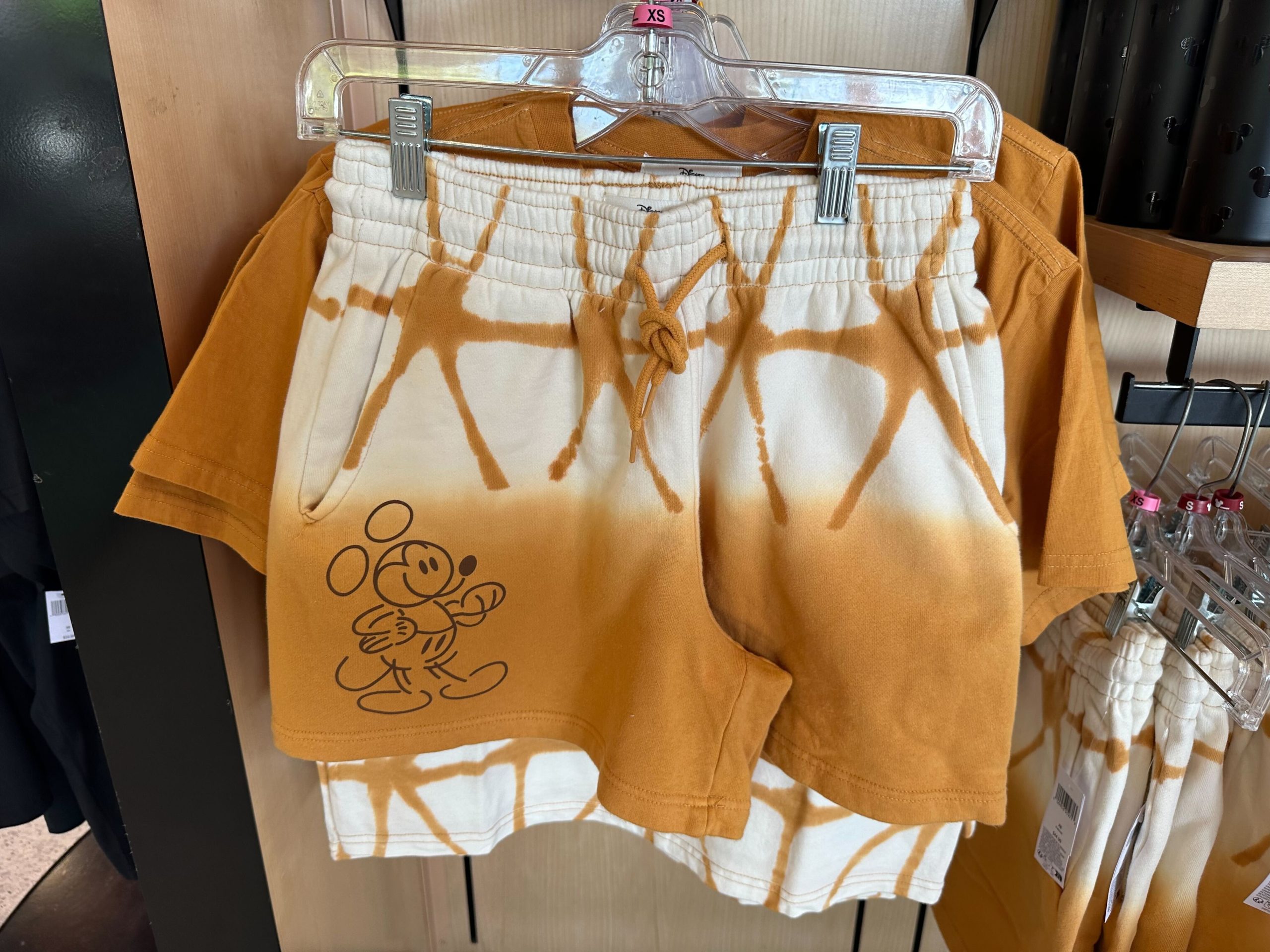 Mickey Cropped Tee and Shorts Set Creations