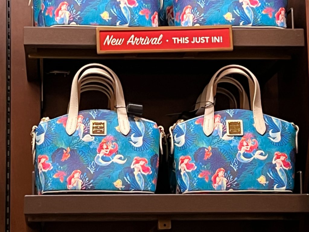 NEW: Little Mermaid Dooney & Bourke Collection Now at Magic Kingdom ...