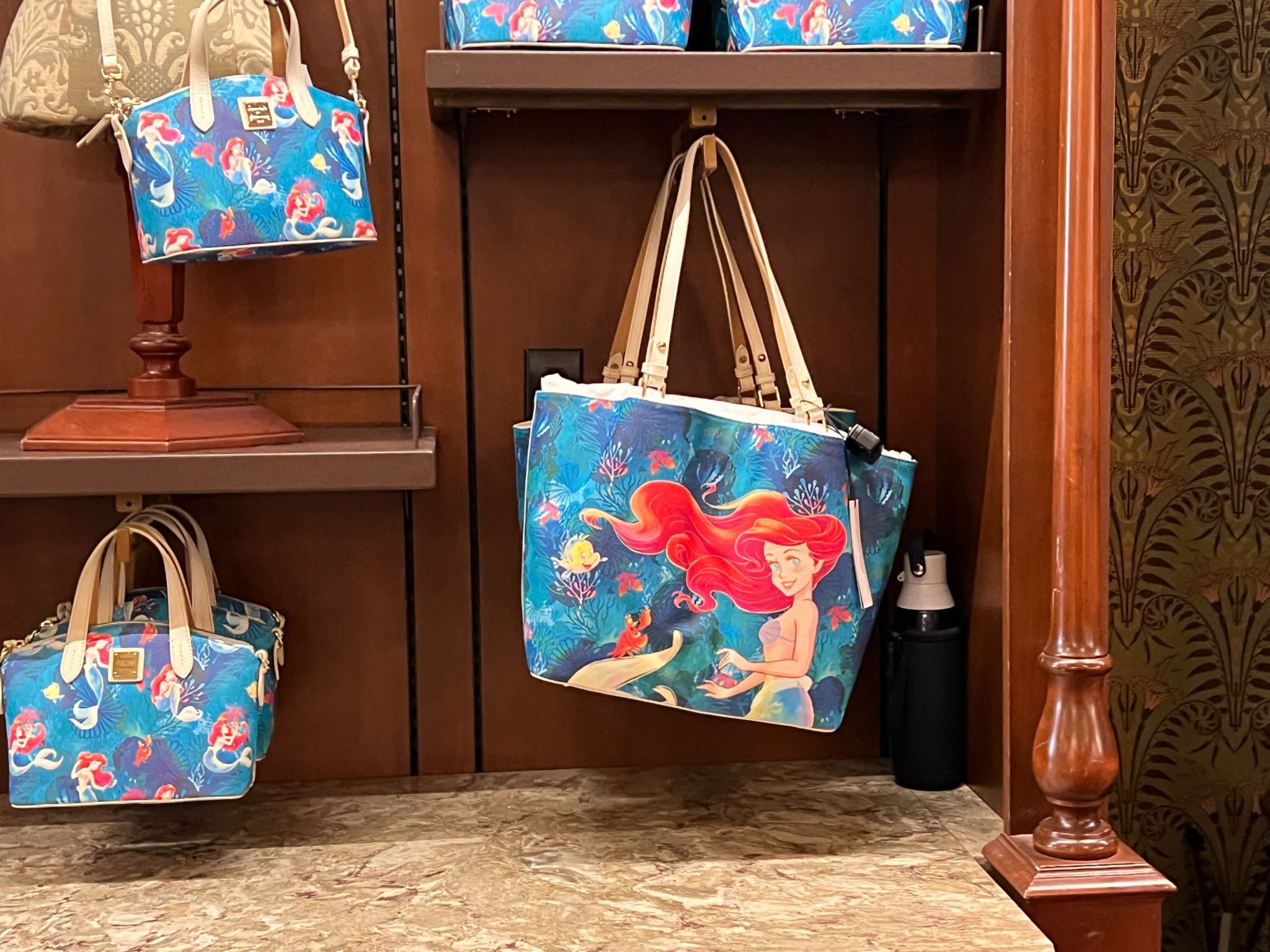 NEW Little Mermaid Dooney & Bourke Collection Now at Magic Kingdom