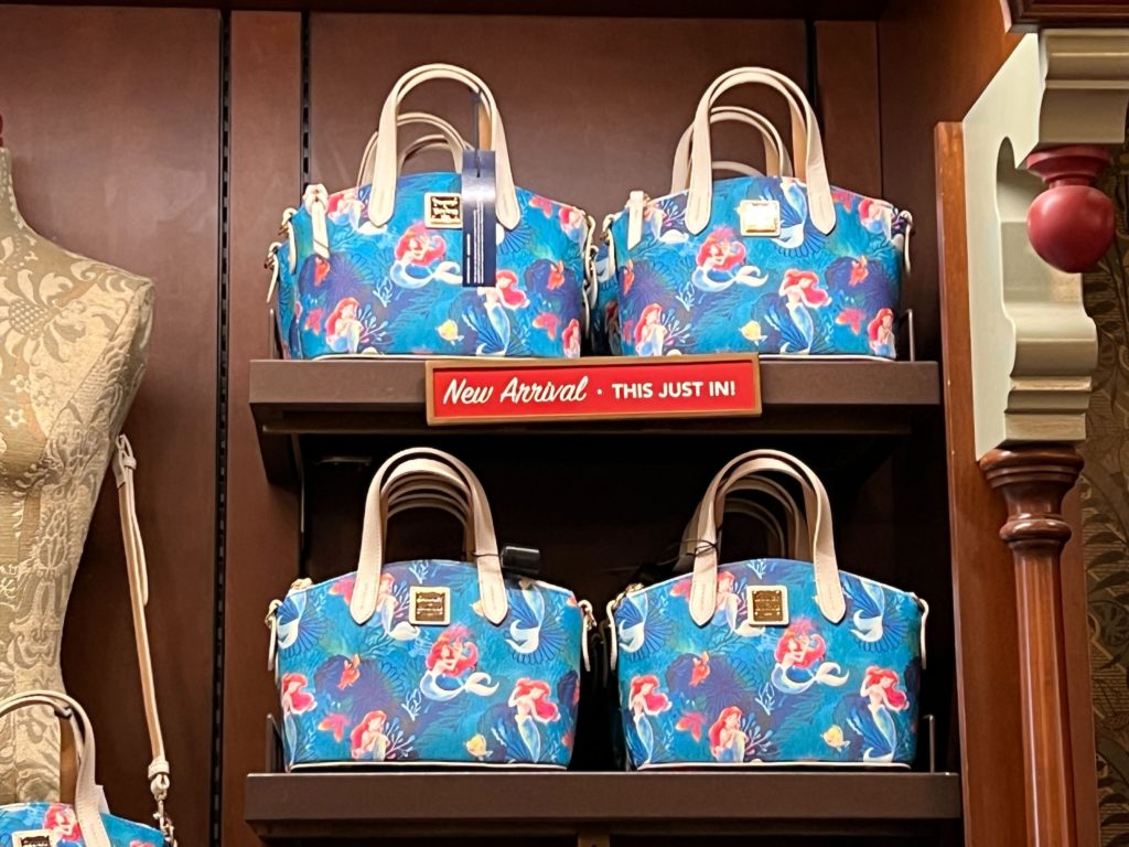NEW Little Mermaid Dooney & Bourke Collection Now at Magic Kingdom