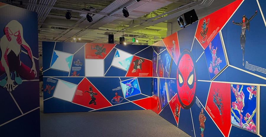 Spider-man Beyond Amazing museum exhibit kansas city union station marvel