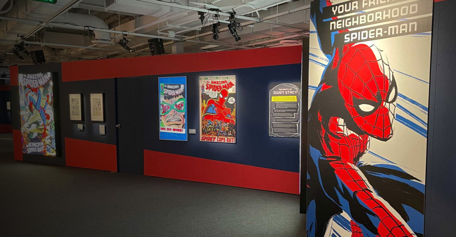 Spider-man Beyond Amazing museum exhibit kansas city union station marvel