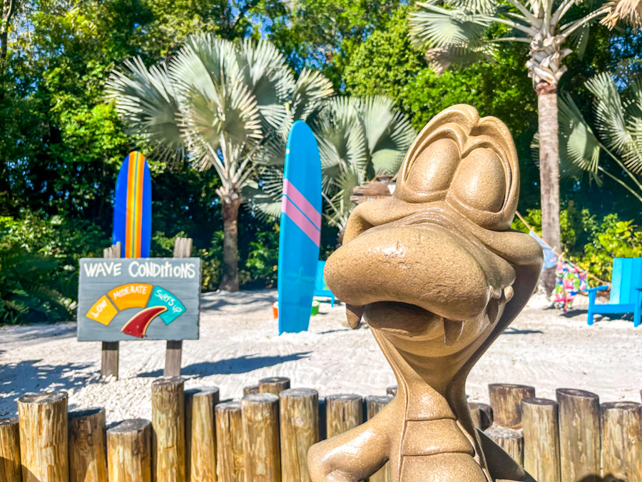 Typhoon Lagoon Water Park Reopening Entrance atmo surf boards wave conditions