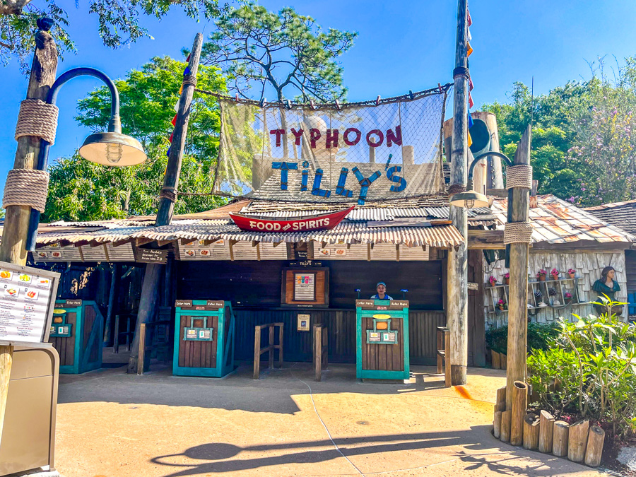 Typhoon Lagoon Water Park Reopening Typhoon Tilly's Food Menus Drinks Dole Whips