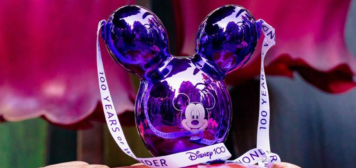 Disney100 Purple Mickey Mouse Balloon Bucket Disneyland