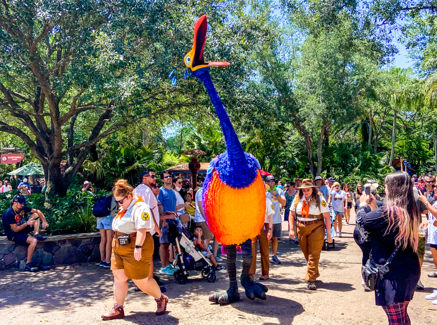 WDW Animal Kingdom Kevin Character Sighting Meet and Greet Up