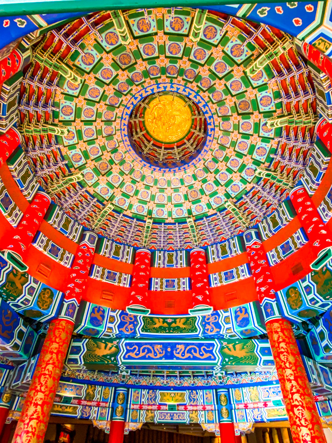 WDW EPCOT World Showcase China Pavilion Rotunda Temple of Heaven