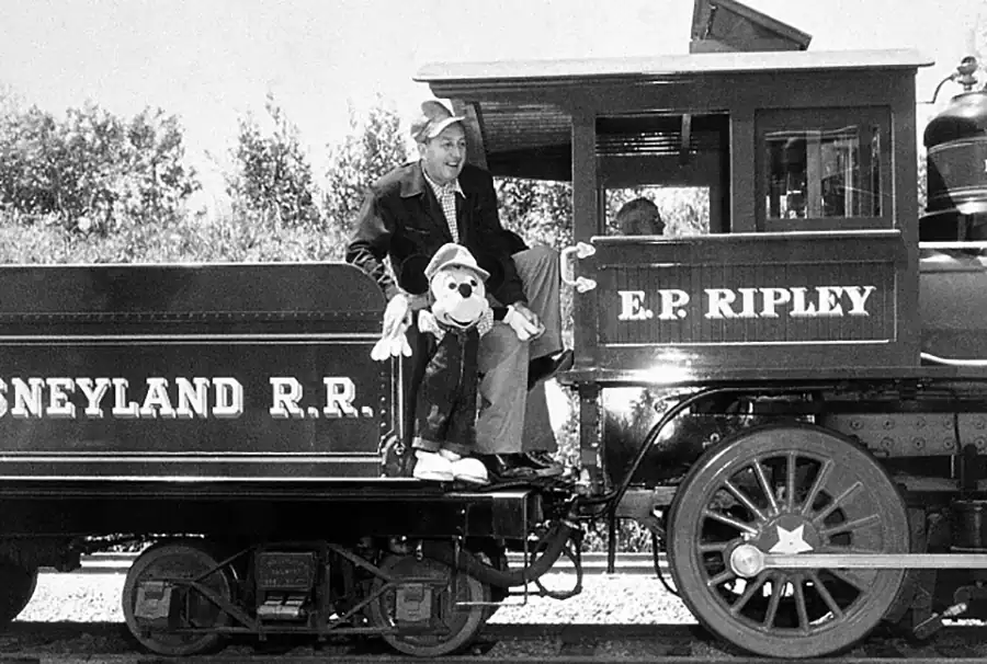 Disneyland Railroad Walt