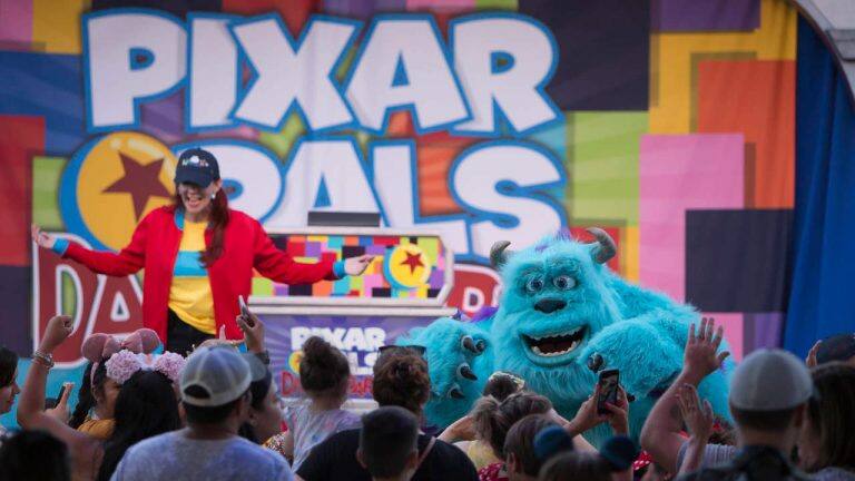 Pixar Pals Dance Party Disneyland