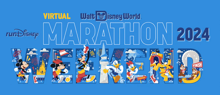 walt disney world marathon weekend 2024 themes virtual