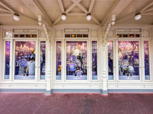 100 years of wonder display emporium magic kingdom 100th anniversary decorations windows outside