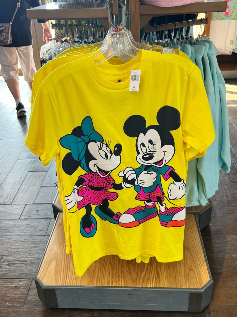 Retro Mickey and Minnie shirt
