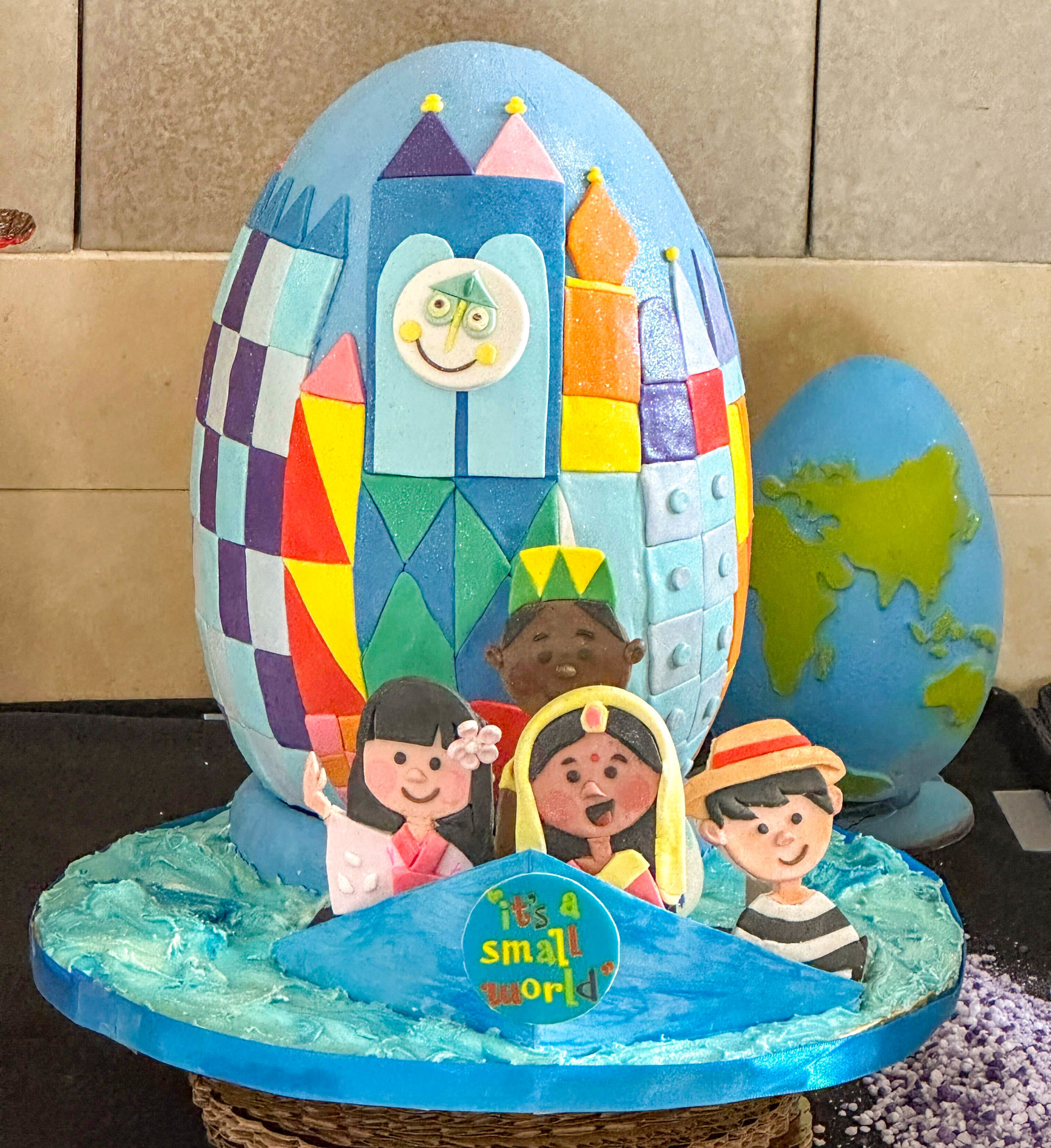 "it's a small world" Egg at Disney's Contemporary Resort