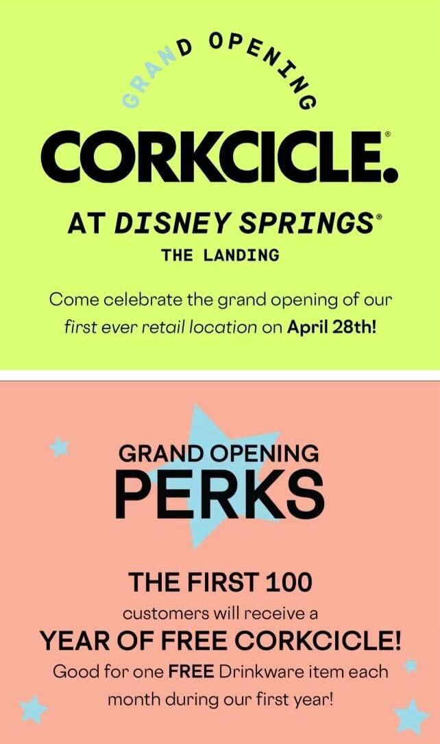Corkcicle opens its first-ever retail location at Disney Springs in Walt  Disney World