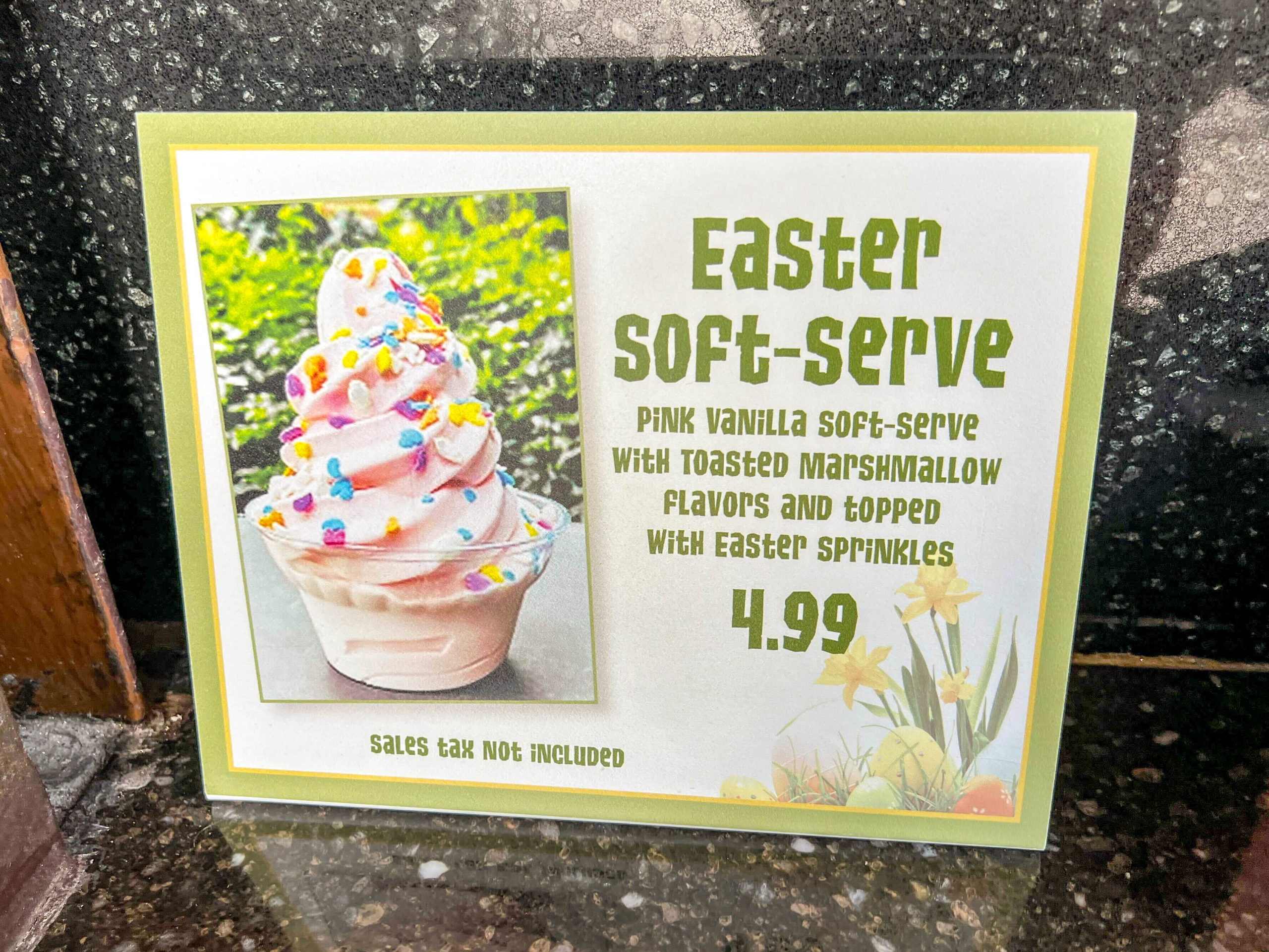 Easter soft-serve