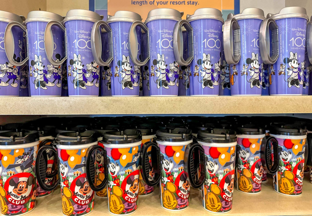 New Disney100 Refillable Mugs