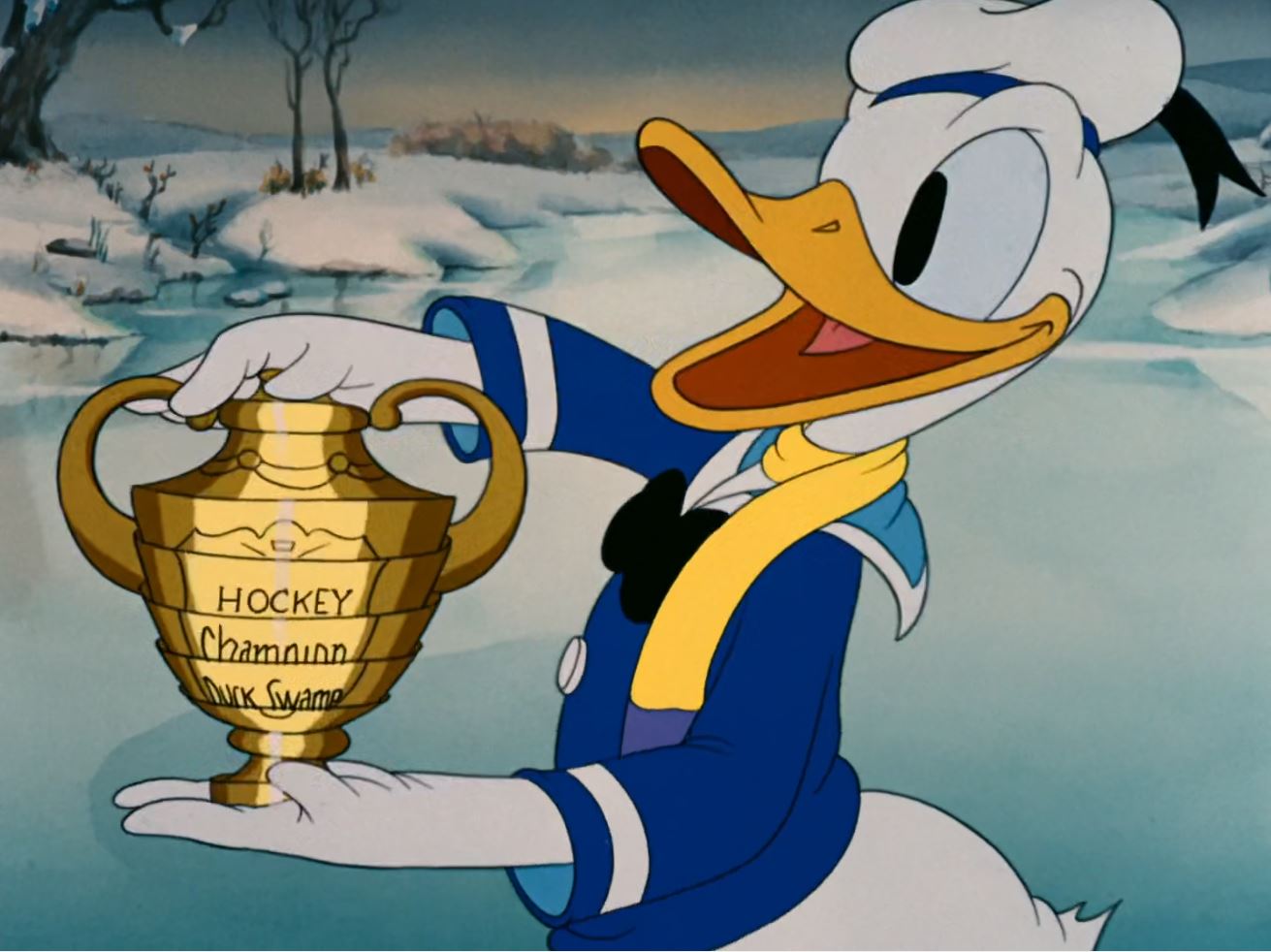 Donald Duck Hockey Champ