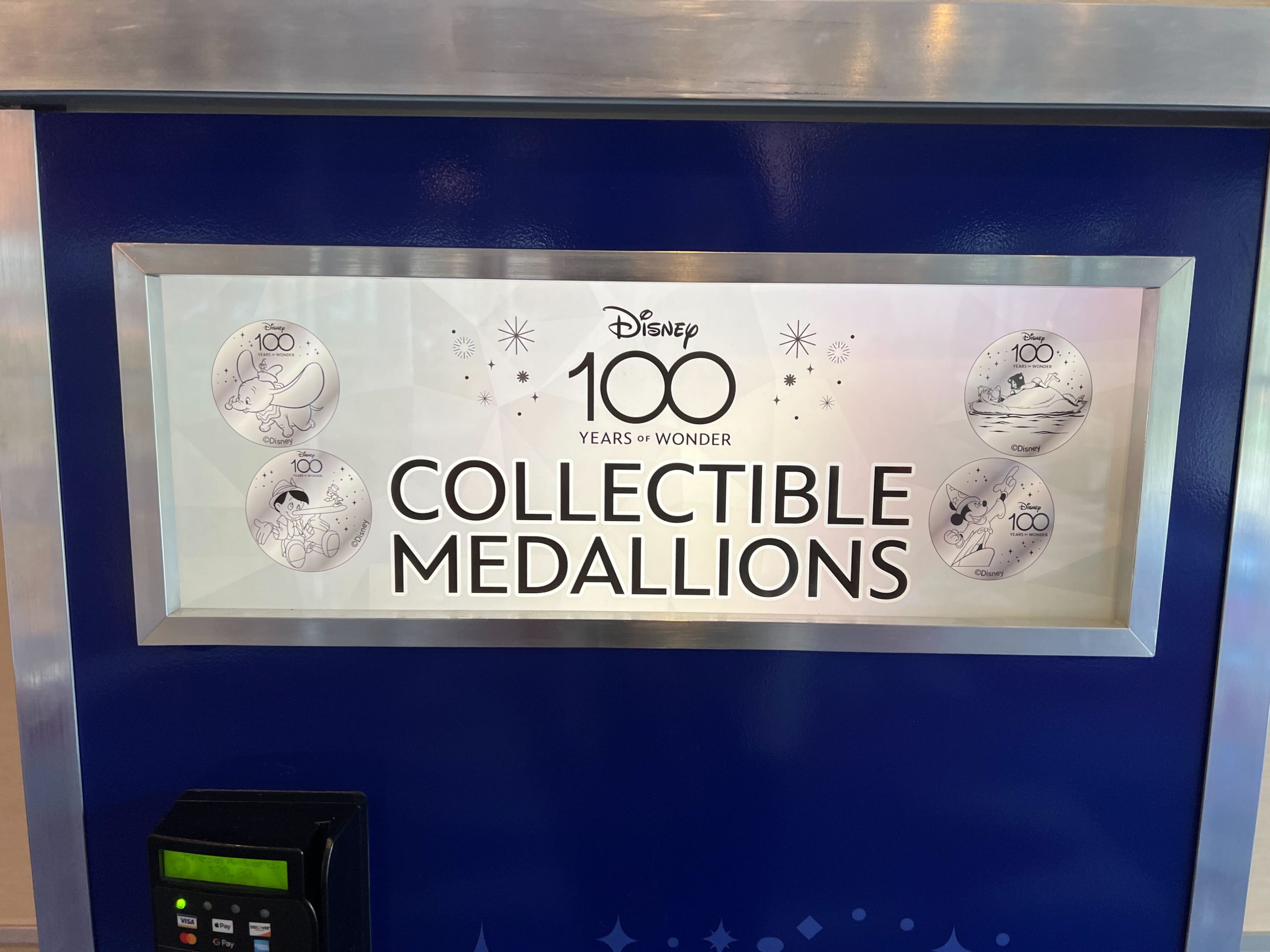Disneyland Disney100 Collectible Medallions