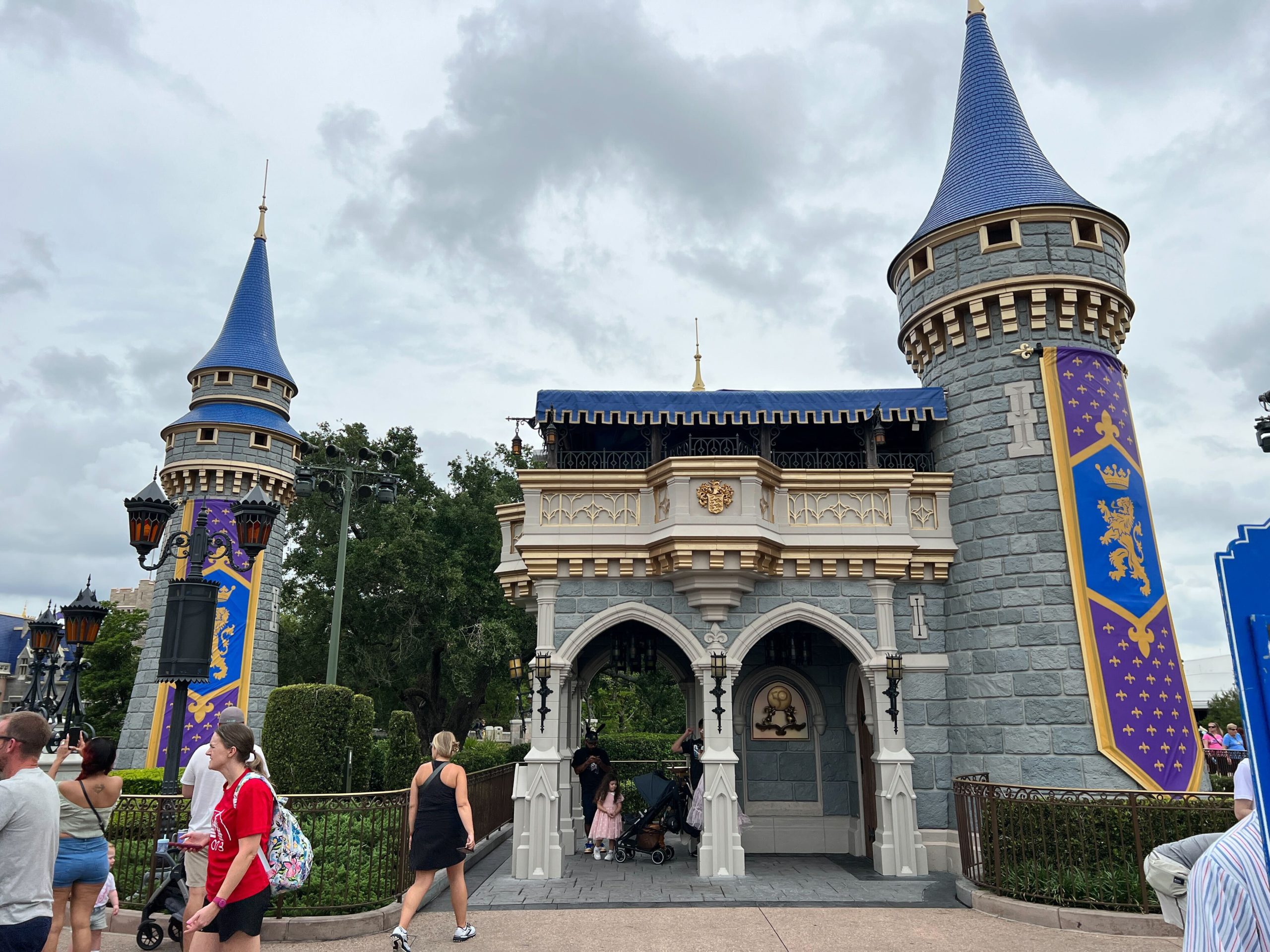 Cinderella Castle Post 50th Banners