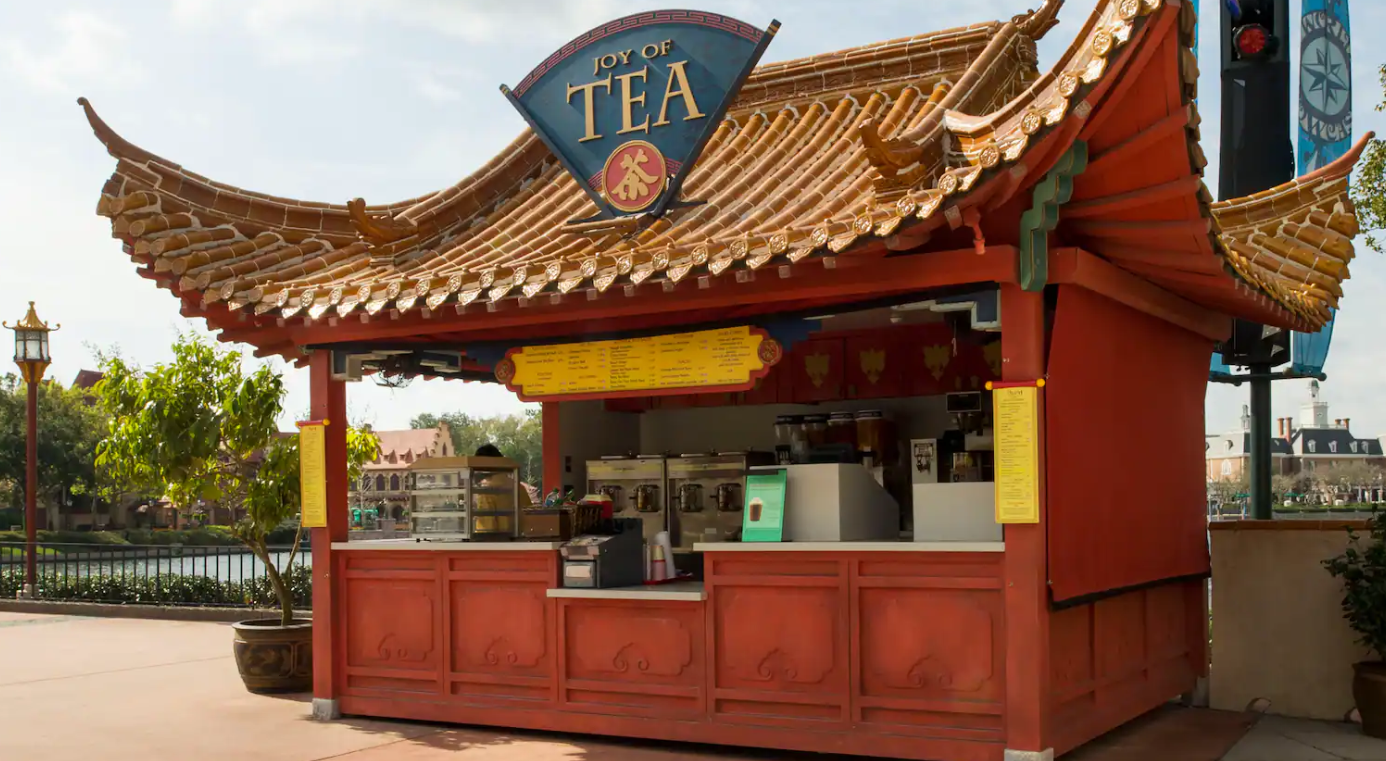 Joy of Tea Stall at the China Pavilion