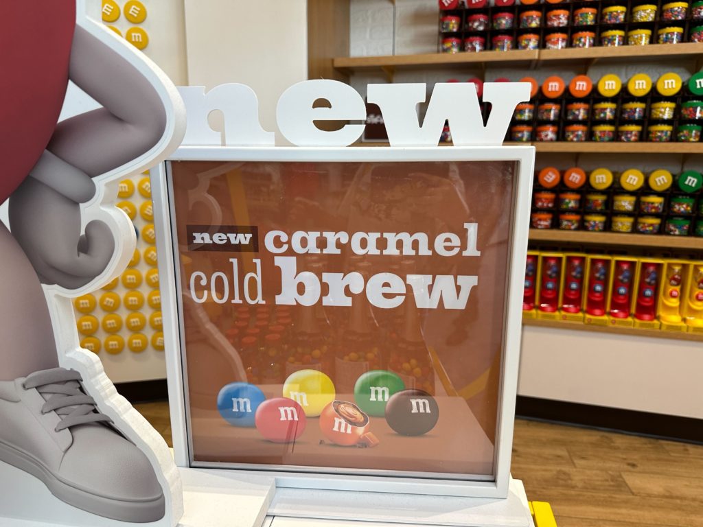 Possible Free Caramel Cold Brew M&M's Sample!
