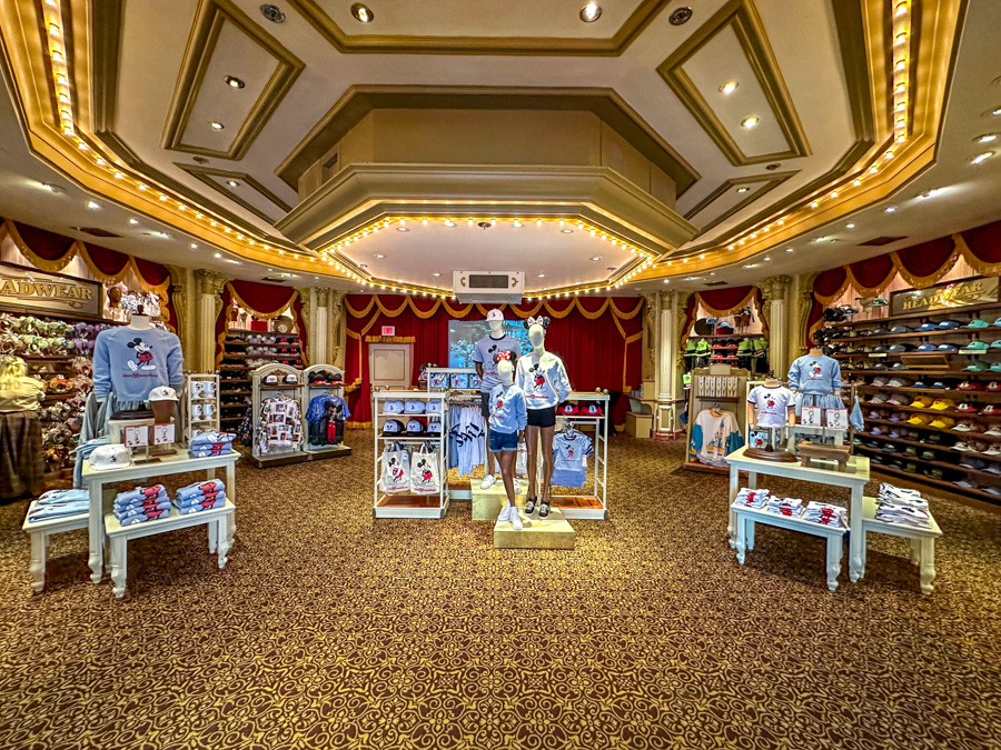 Main Street Cinema Magic Kingdom Changed Back to Regular Merchandise Wall Vault Collection Gone Theater