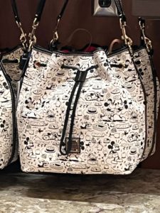 Mickey and Minnie Mouse The Picnic Dooney & Bourke Drawstring Bag