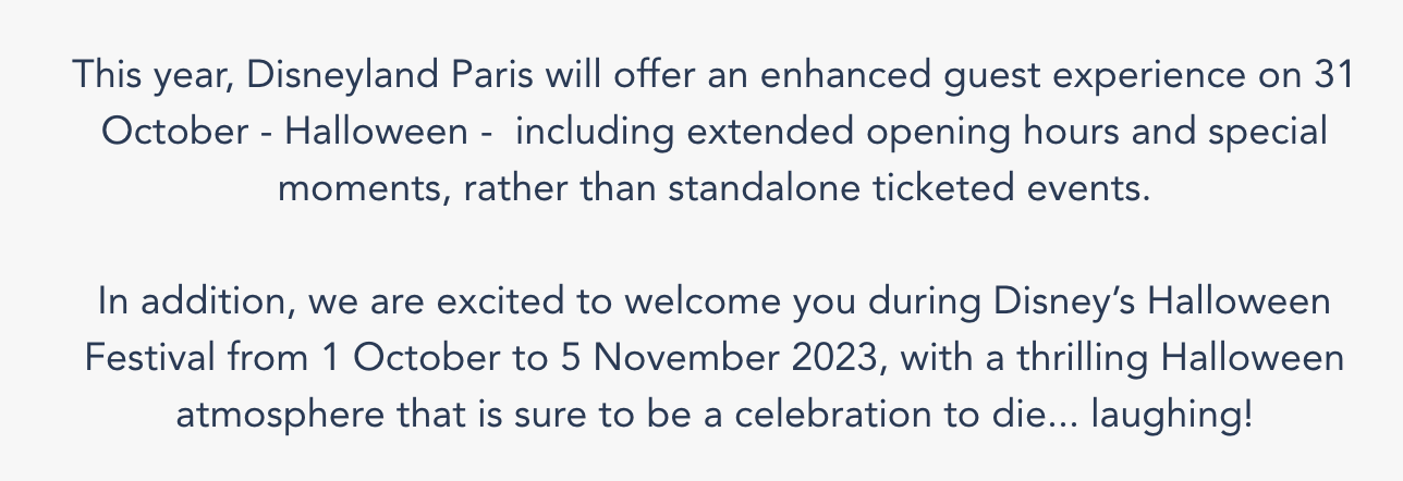 Disneyland Paris Canceled Parties