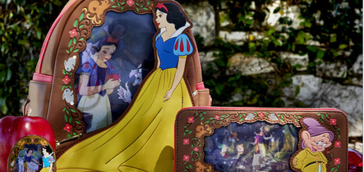 Snow White & the Seven Dwarves Evil Queen Zip Around Wallet - Loungefly