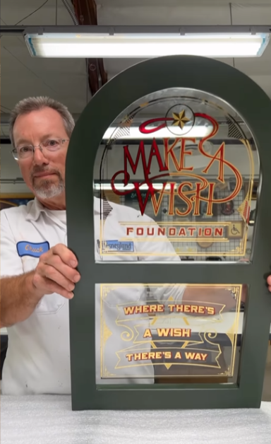 Disneyland Make-A-Wish Windows