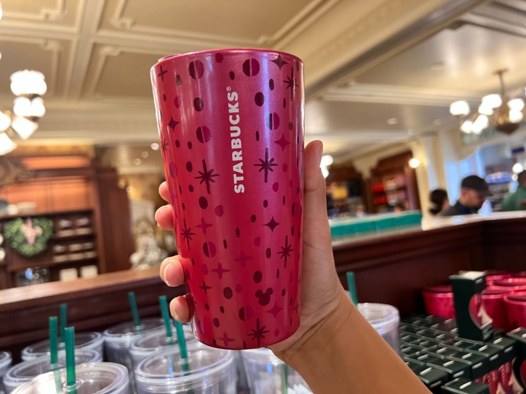 Disney California Adventure Starbucks Ceramic Travel Tumbler 12oz