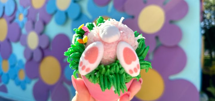 easter sugar bunny cupcake pop century