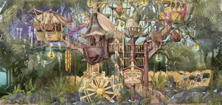 Adventureland Treehouse Disneyland