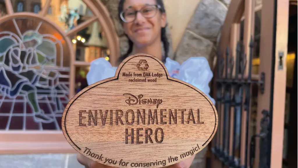 environmental hero award disney world cast members earth month