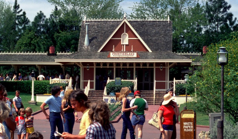 Old Frontierland Train Station