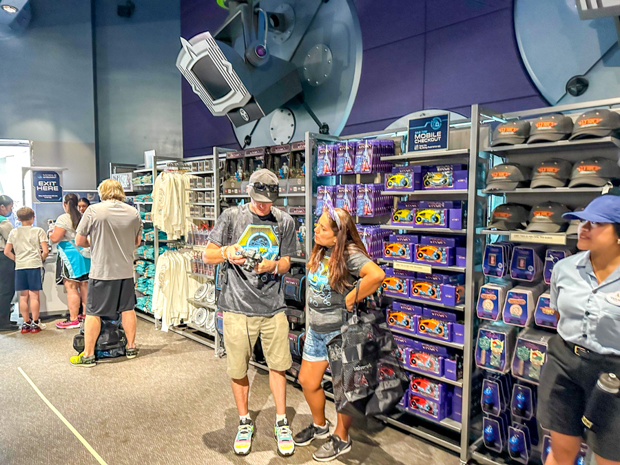 stitch's great escape tron lightcycle run merchandise opening day