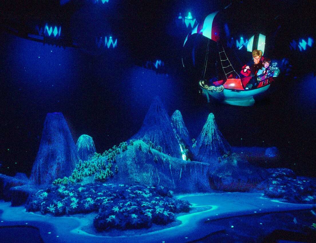 Peter Pan's Flight Disneyland 1962