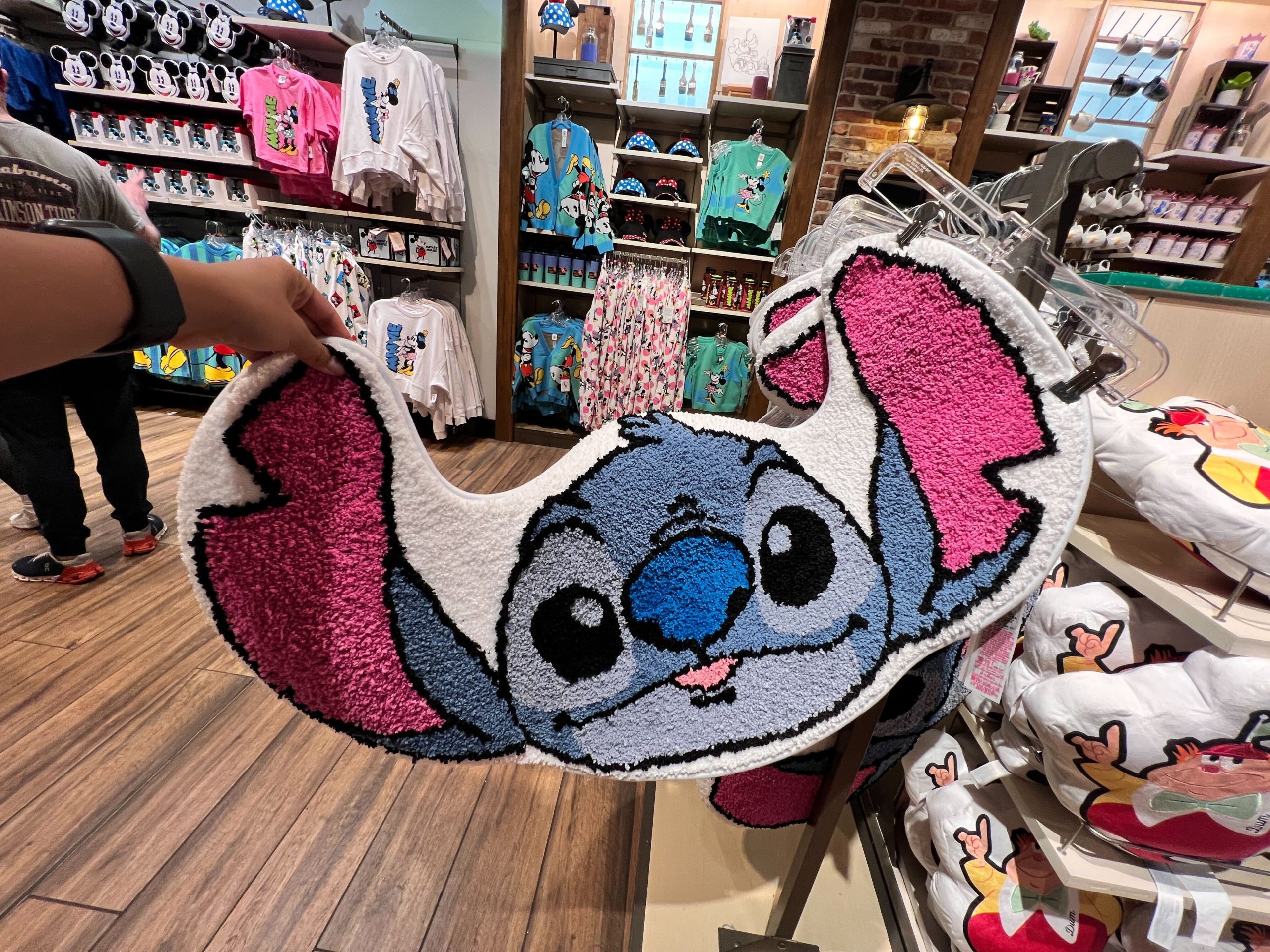 Disney's Lilo and Stitch Rug, Stitch Scream Newyear Rug, Disney's