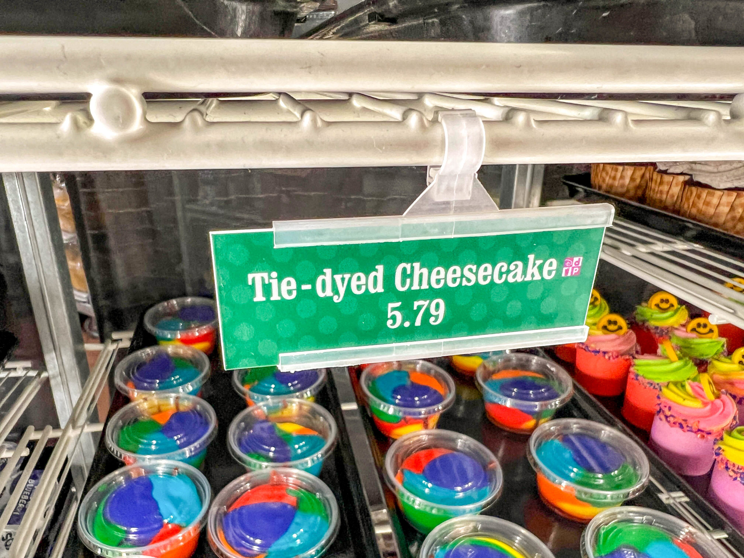 Tie-Dye Cheesecake