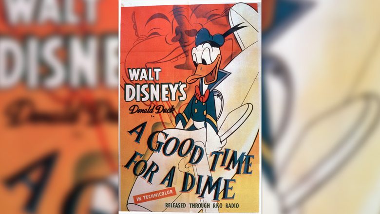 Donald Duck A Good Time For A Dime