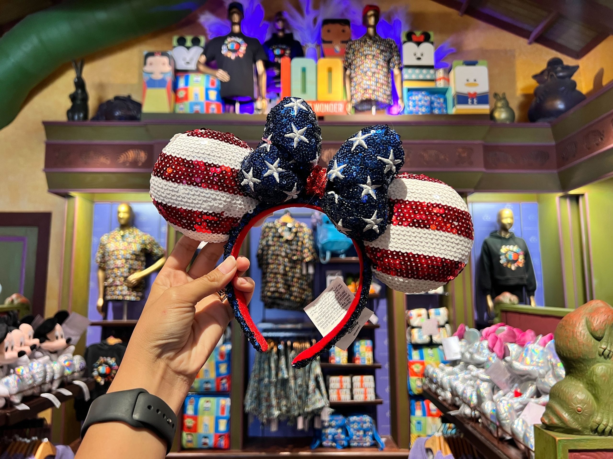 New Stitch Ear Headband Spotted At Disney Springs!