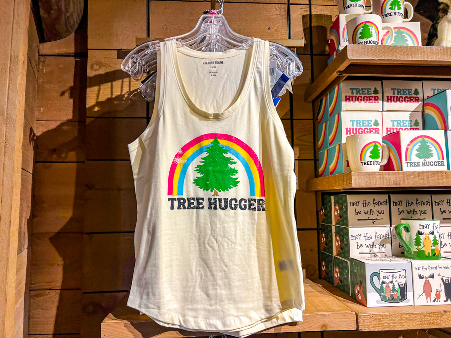 Canada Pavilion EPCOT New Merchandise Collection Stay Wild Tree Hugger Bears Shirts Mugs Shorts Tank Top
