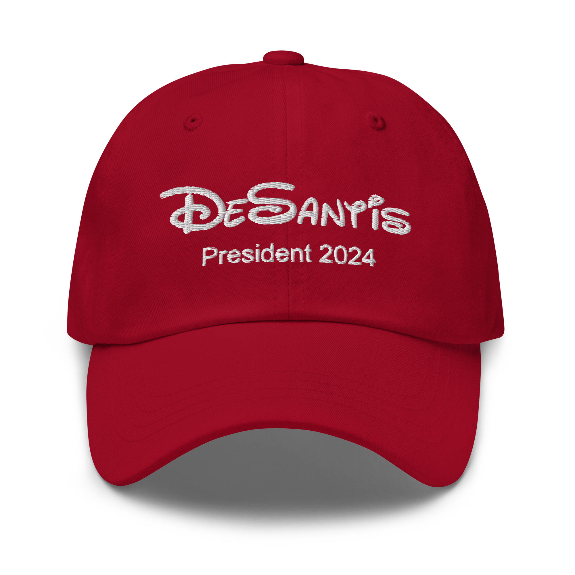 Ron DeSantis Makes use of Disney Font For 2024 Marketing campaign Hats