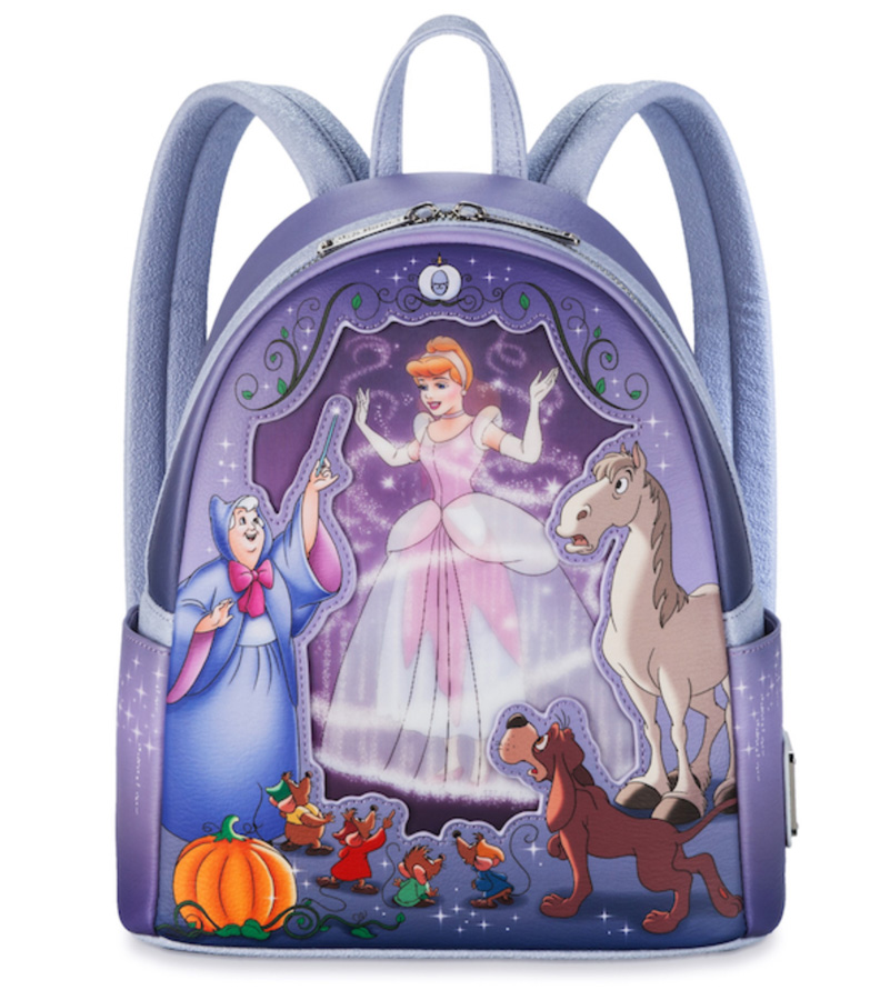Disney100 Decades Collection 1950s cinderella loungefly backpack