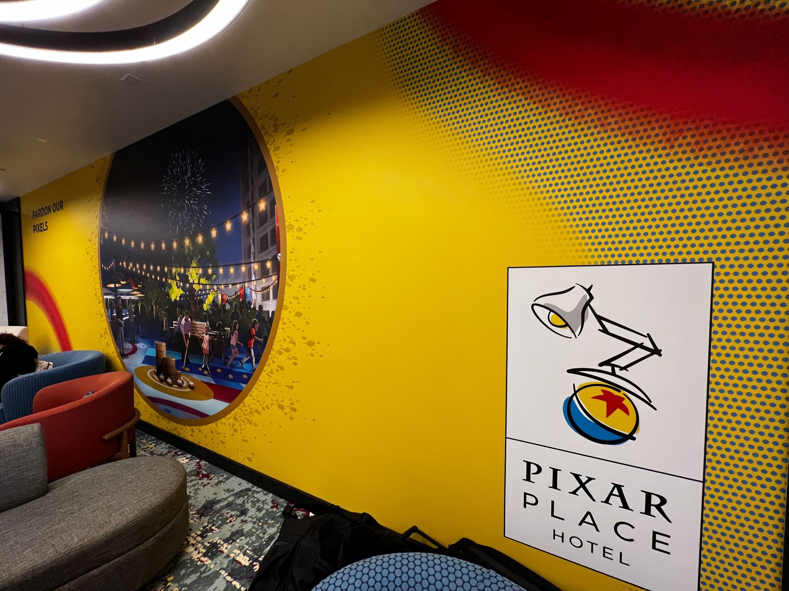 Pixar Place Hotel/Lobby