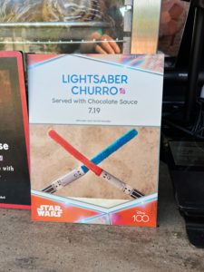 light saber churro