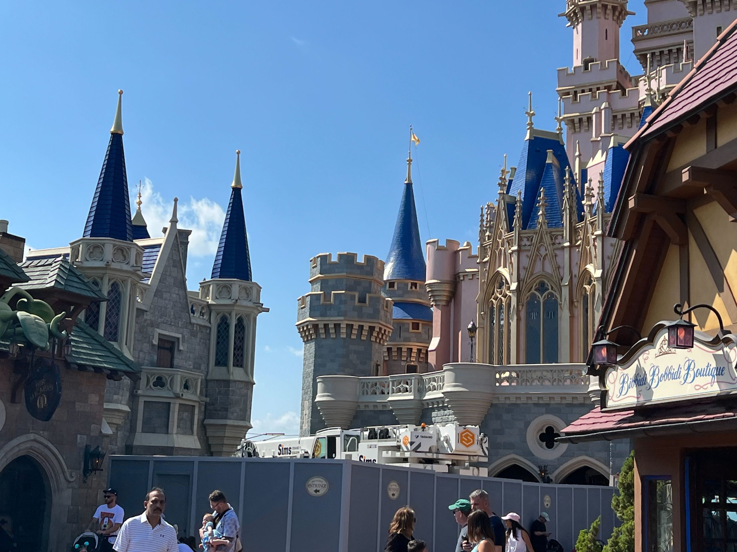 Cinderella Castle 50th Deconstruction