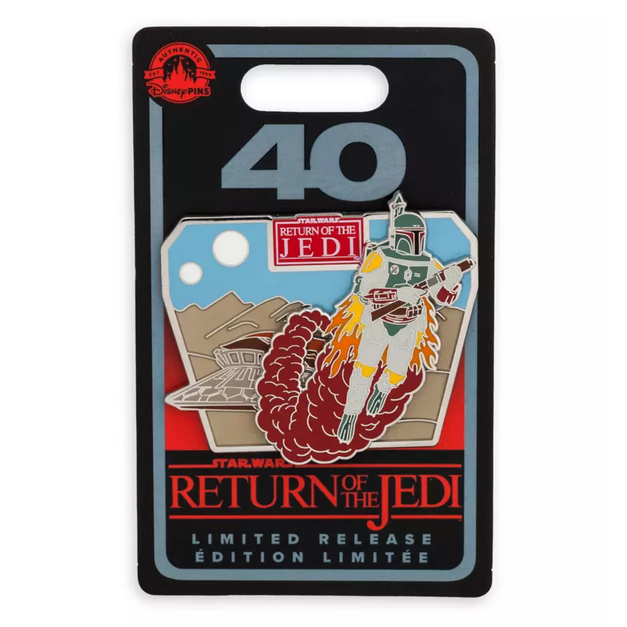 Return of the Jedi 40th Anniversary Boba Fett Pin